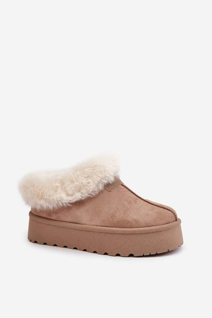 Stylish Boots Snow Boots in Eco Suede with Soft Fur for Ultimate Warmth