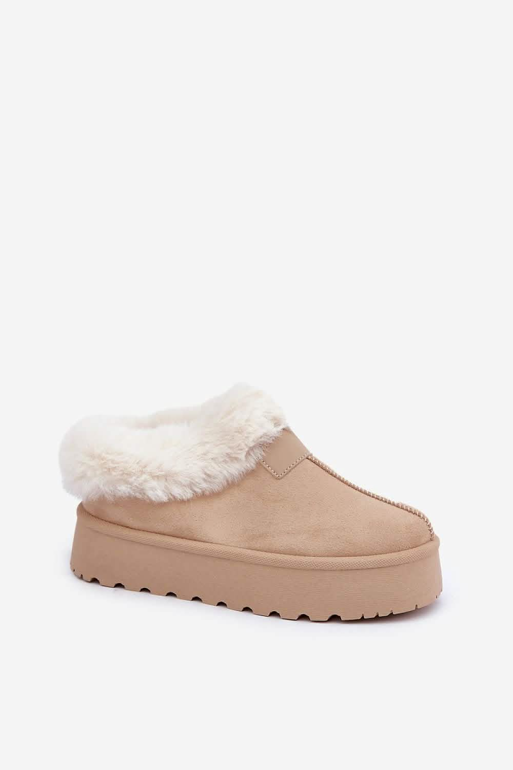 Stylish Boots Snow Boots in Eco Suede with Soft Fur for Ultimate Warmth