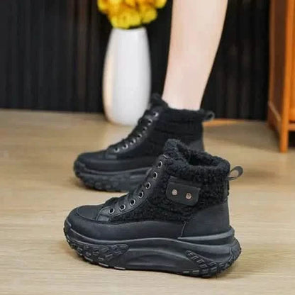 Stylish Boots Warm Non-slip High Top Snow Boots for Comfort and Style