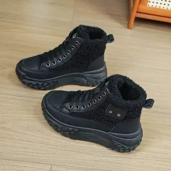 Stylish Boots Warm Non-slip High Top Snow Boots for Comfort and Style