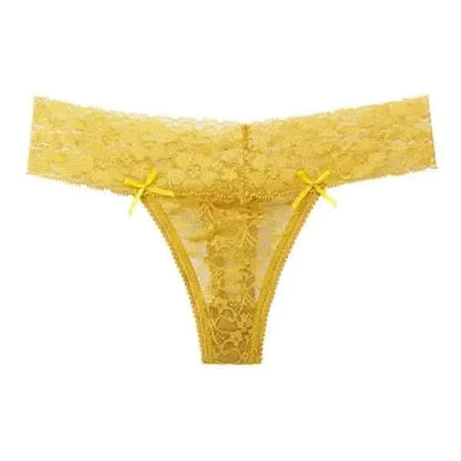 Lace Underwear Women's Low Waist Breathable.