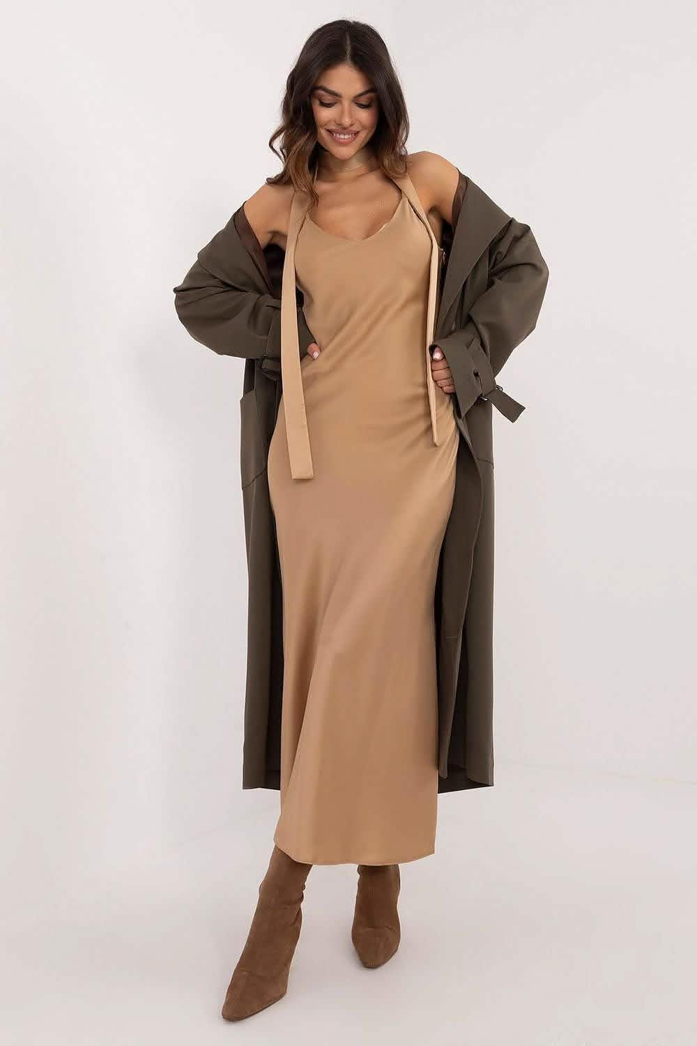 Evening dress: Lakerta Luxury Beige | Sensisoft