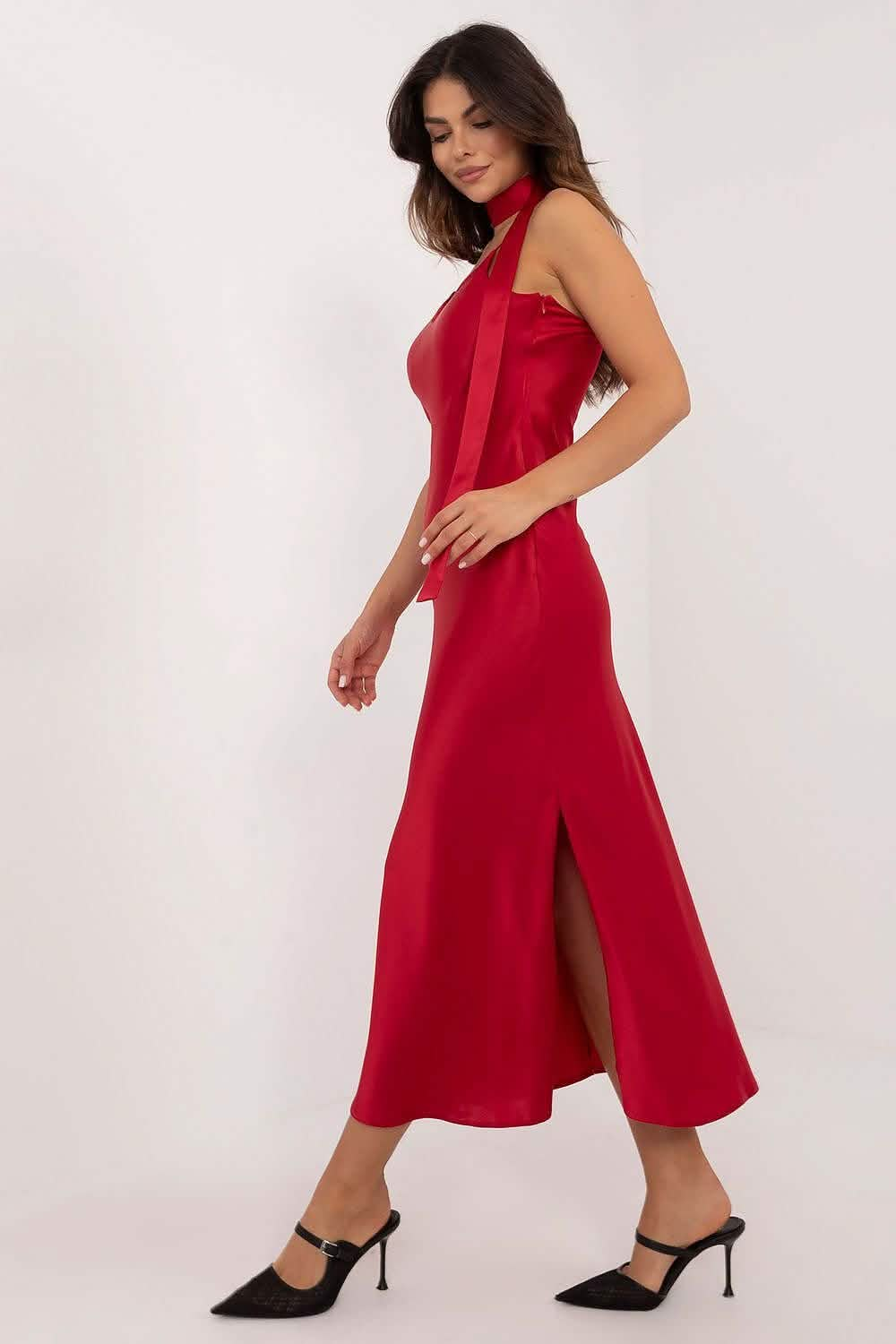 Evening dress: Lakerta Luxury Red | Sensisoft