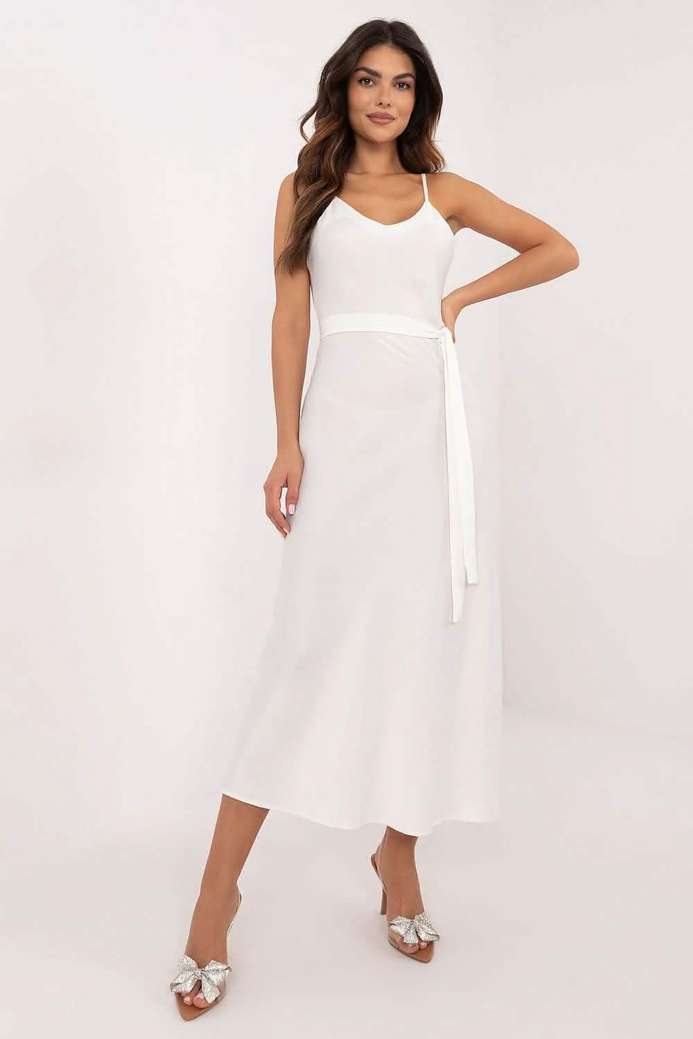 Evening dress: Lakerta Luxury White | Sensisoft