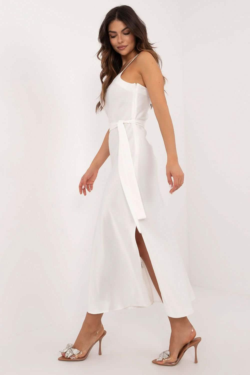 Evening dress: Lakerta Luxury White | Sensisoft