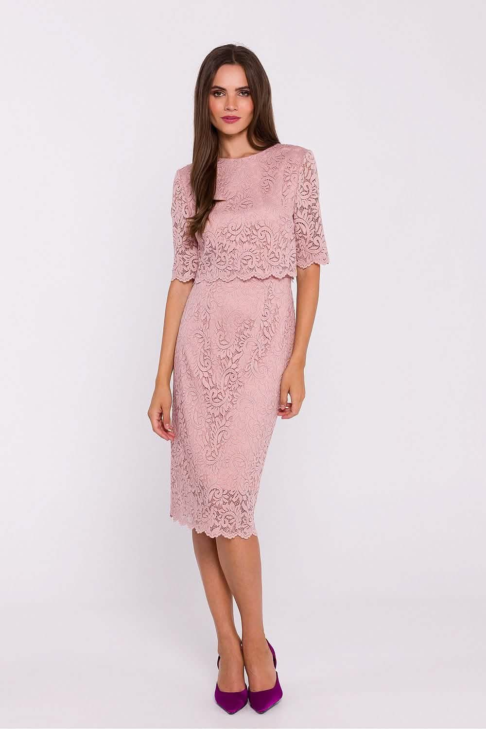 Evening dress: Stylove Luxury Pink | Sensisoft