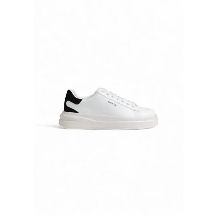 Guess White Lace Sneakers for Elegant Casual Style