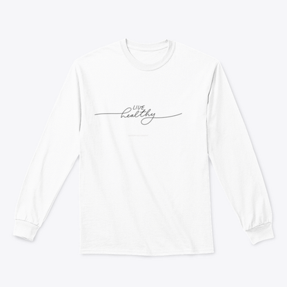 Live Healthy Design for Sweatshirt