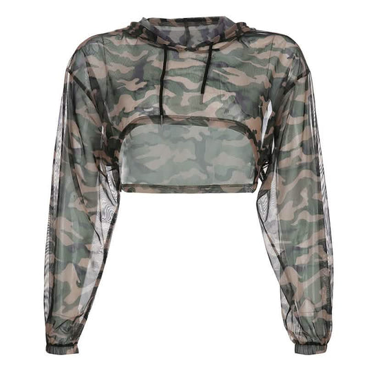 Long Sleeve Camo T-shirt