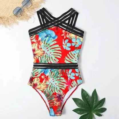 One-piece Printed Bikini.