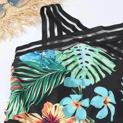 One-piece Printed Bikini.