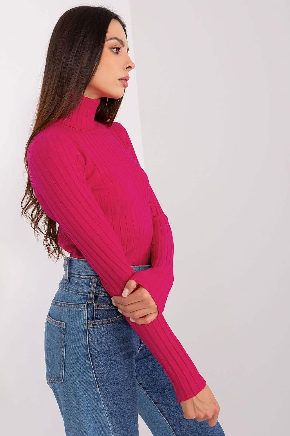 Wool sweaters Soft Viscose Turtleneck Sweater at Factory Price for Everyday Wear Knit tops