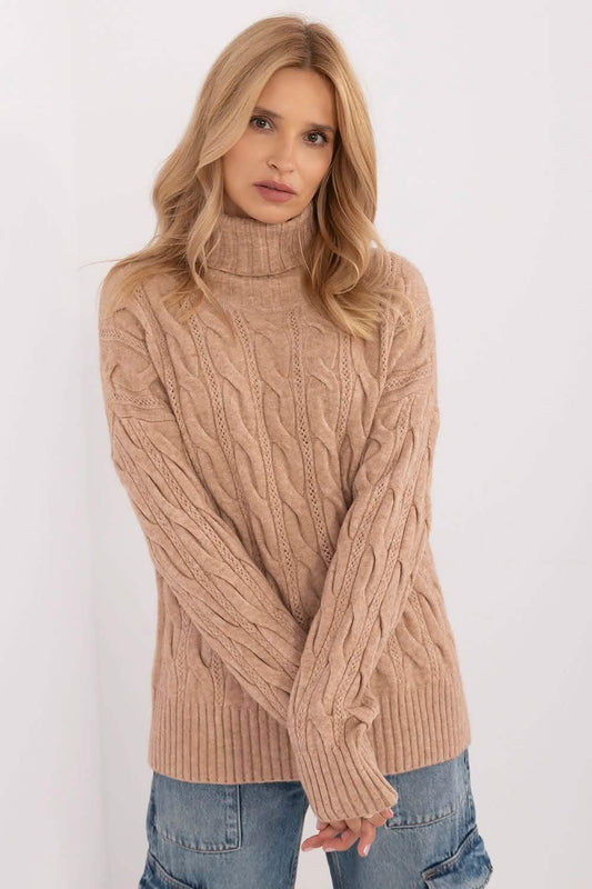 Wool sweaters Cozy Turtleneck Sweater for Casual Knitwear Style Knit tops