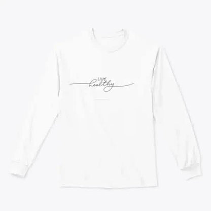 Live Healthy Design for Sweatshirt White / M Womans Hoodies classy womens tips on fashion new women’s wear clothes