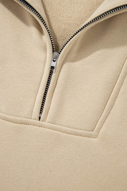 Womens Essential Hoodies: Zip-Up with Kangaroo Pocket